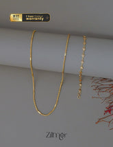 KY1011823 - GoldTone Necklace Bracelet Combo 1-Zilmor